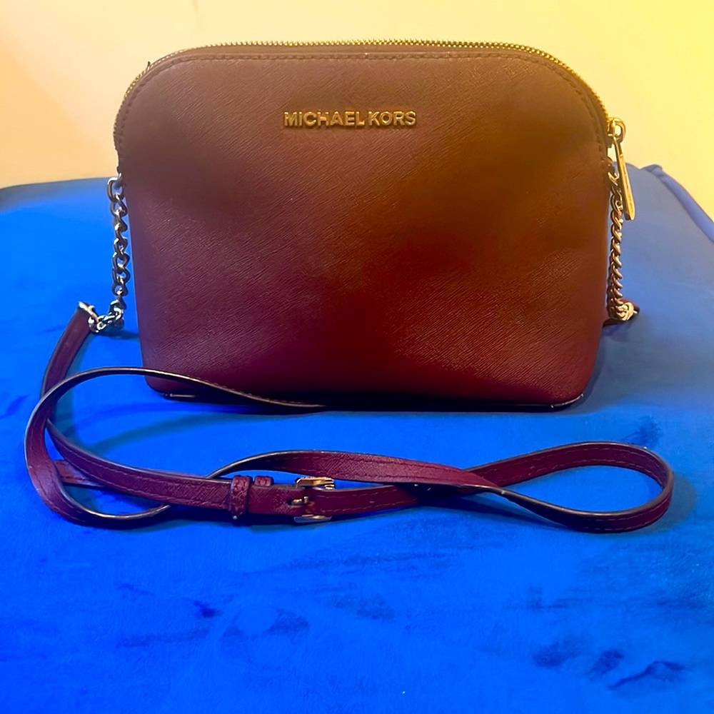 Michael Koran Crossbody, Burgundy